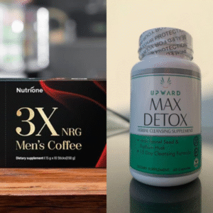 2 as 1 Combo (Nutrione - 3XNRG Mens Coffee & Max Detox)